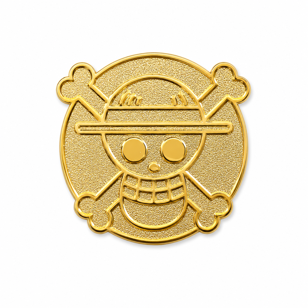 24k Gold ON3.P/ECE Pirate Flag Enamel Pin 🏴‍☠️ - Pinlord.com - Enamel Pins - Pinlord.com - express cheap ethical custom products