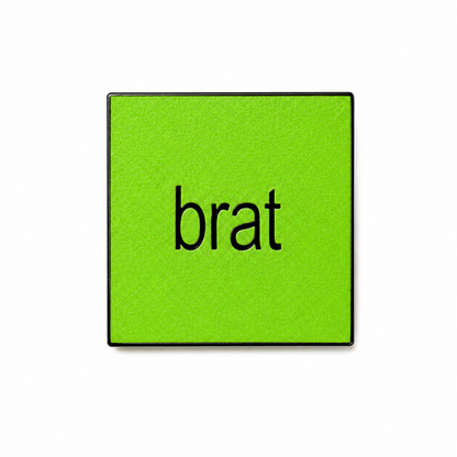 "BRAT" Album Charli xcx Enamel Pin 💚 - Pinlord.com - Enamel Pins - Pinlord.com - express cheap ethical custom products
