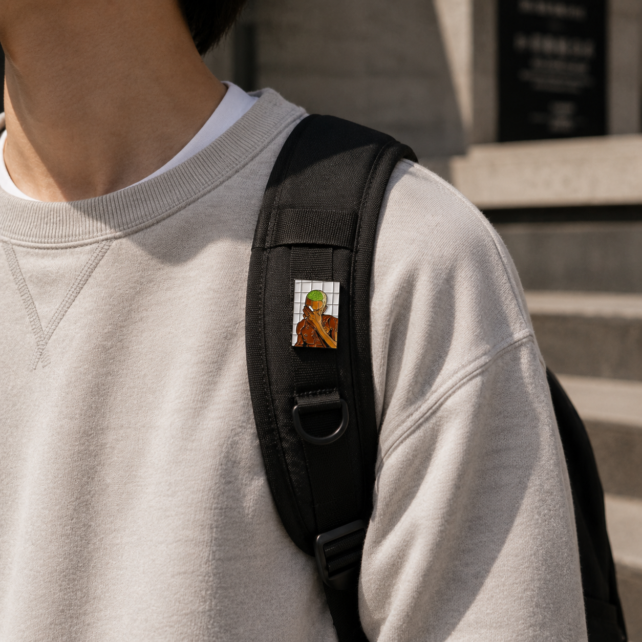 Frank Ocean's "Blond(e)" Album Enamel Pin 🎧 - Pinlord.com - Enamel Pins - Pinlord.com - express cheap ethical custom products