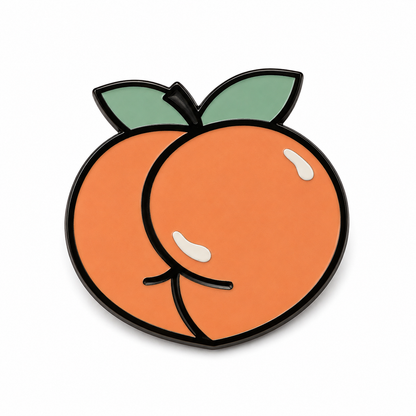 دبوس مينا «خوخة عصيرية» 🍑