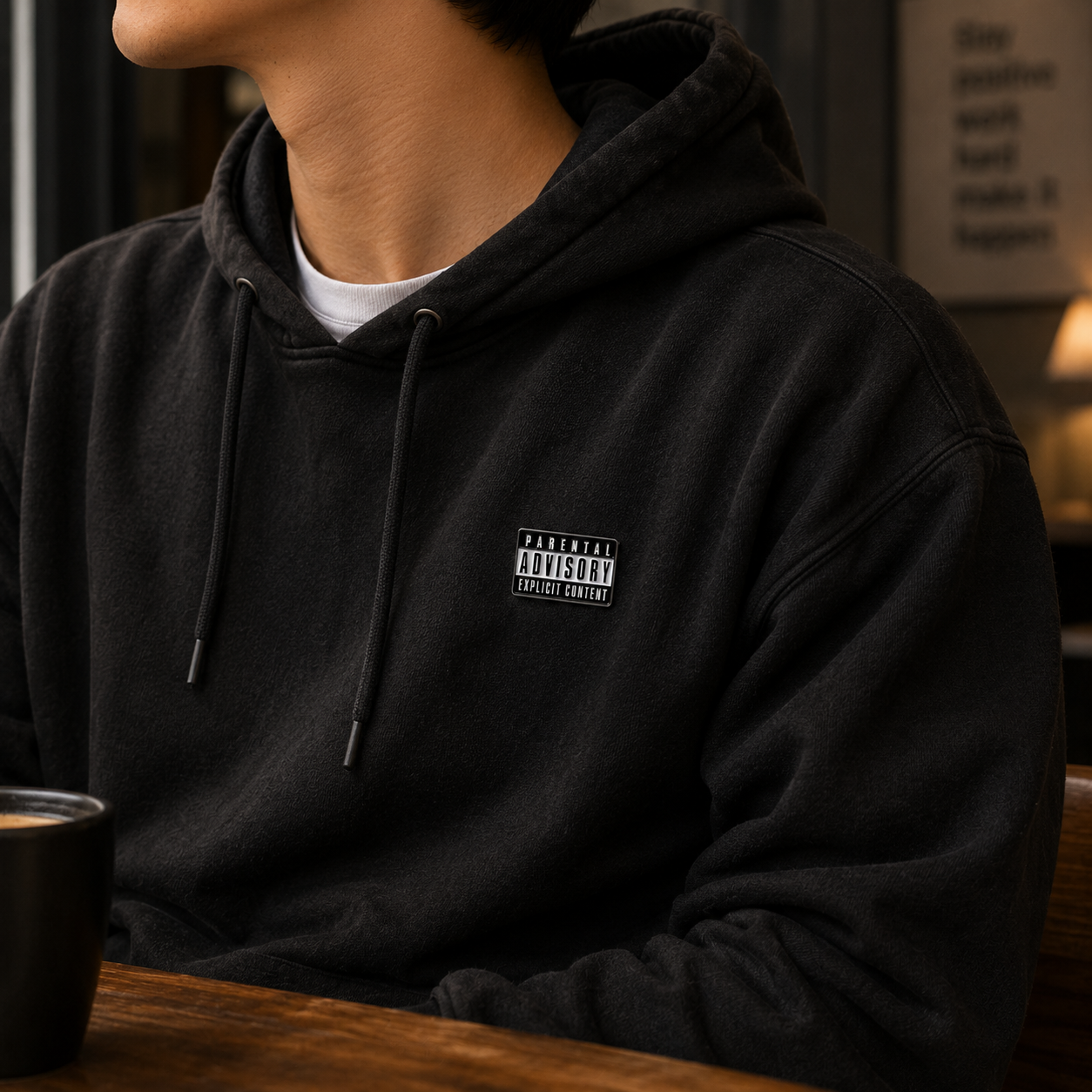 "Parental Advisory Explicit Content" Enamel Pin 🎬 - Pinlord.com - Enamel Pins - Pinlord.com - express cheap ethical custom products