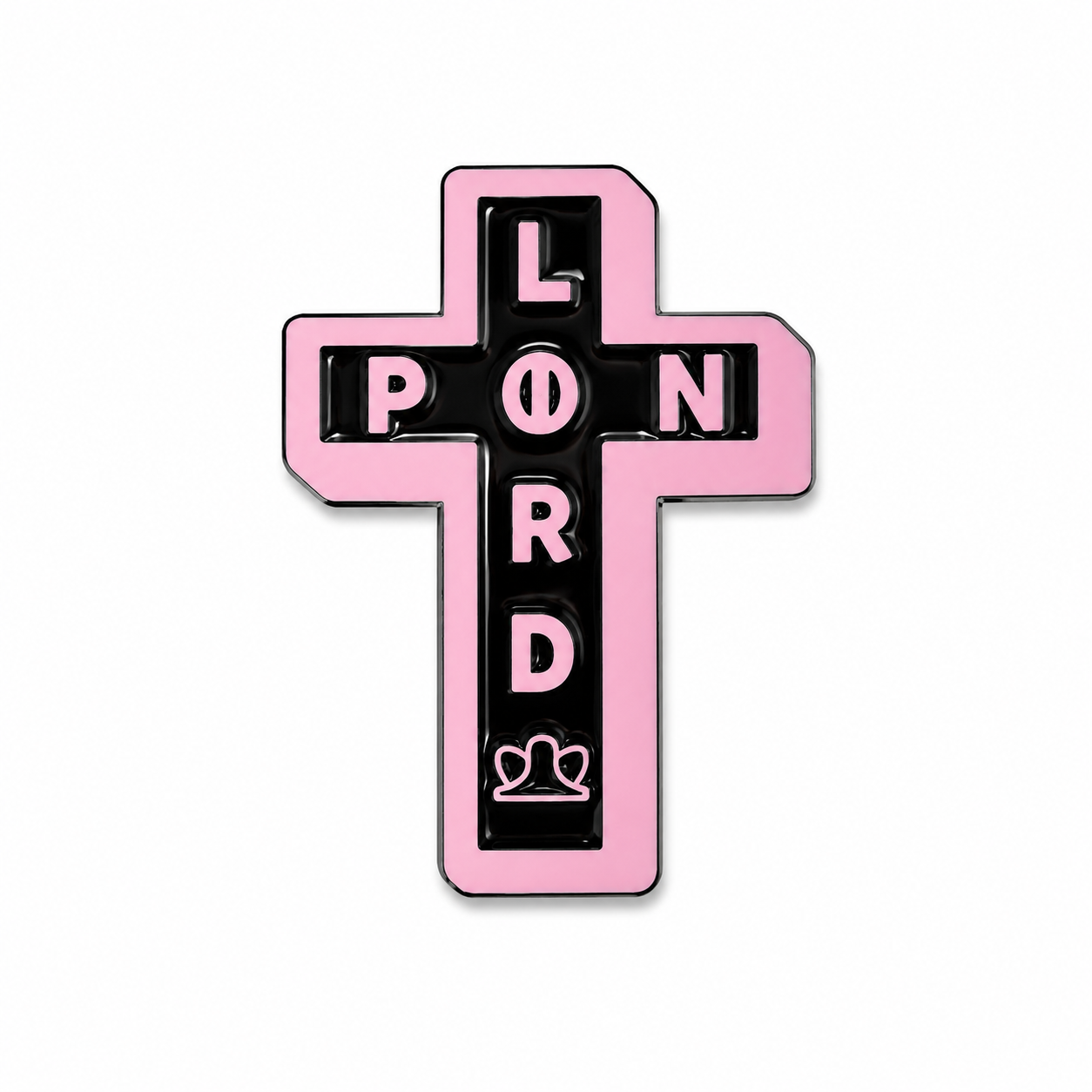 "Pin Lord" Cross Enamel Pin ✞ - Pinlord.com - Enamel Pins - Pinlord.com - express cheap ethical custom products