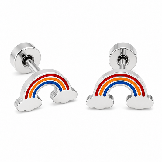 "Rainbow" Earrings 🌈 - Pinlord.com - Enamel Pins - Pinlord.com - express cheap ethical custom products
