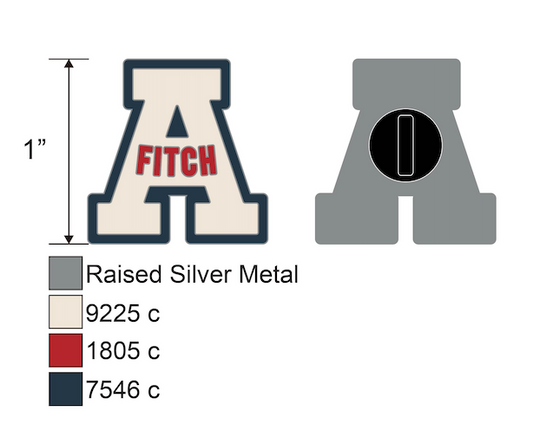 Screenshot of Abercrombie & Fitch Super Bowl After-Party custom enamel pins project showcasing colorful pin designs and branding details.