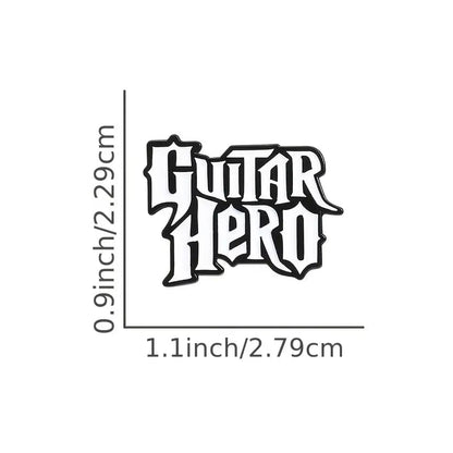 "Guitar Hero" Enamel Pin 🎸⚡ - Pinlord.com - Enamel Pins - Pinlord.com - express cheap ethical custom products
