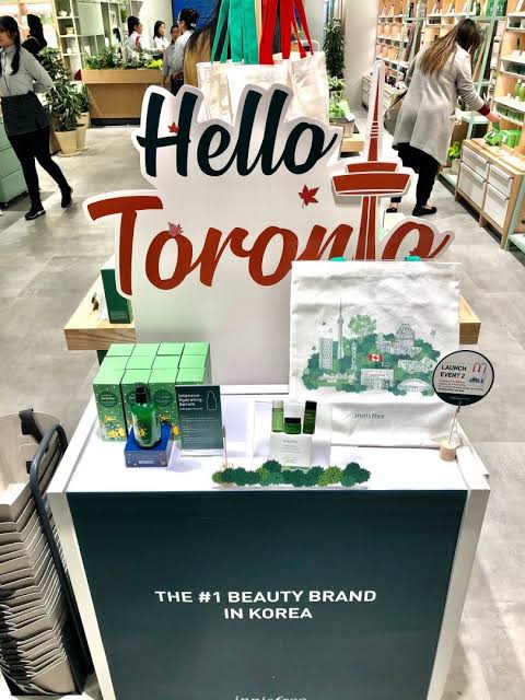 Innisfree Canada x Pinlord custom plushie for a sustainable beauty influencer campaign, featuring a soft, colorful plush toy.