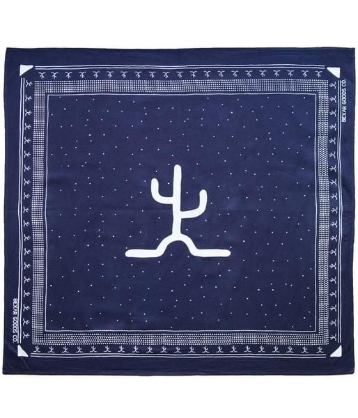 Custom bandana featuring free design template with artistic patterns from Pinlord.com, ideal for personalized fashion accessories.