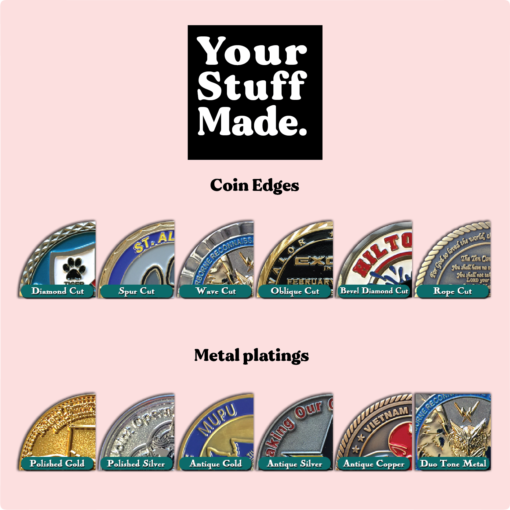 Custom Coins - Pinlord.com