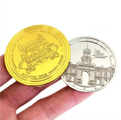 Custom coins from Pinlord.com featuring unique designs, crafted metal tokens ideal for collectibles or personalized keepsakes.
