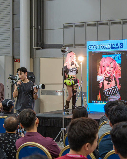 AFA Creators Super Fest 2025 convention poster featuring vibrant artwork and event details, hosted by Pinlord.com.