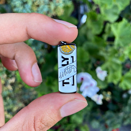 Custom enamel pins from Pinlord.com featuring colorful, detailed designs on metal with polished finish.