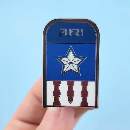 Custom enamel pins by Pinlord.com featuring vibrant, detailed designs on high-quality metal for collectible accessories.