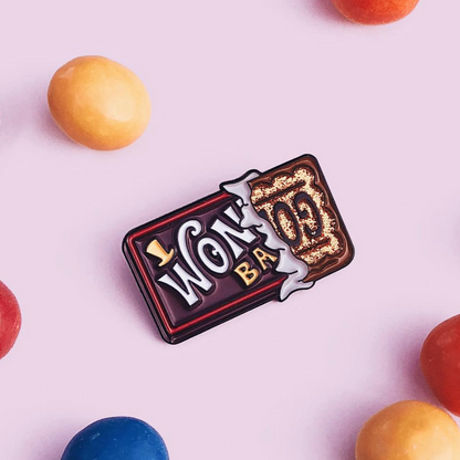 Custom enamel pins from Pinlord.com featuring vibrant designs, perfect for accessories or collectibles.