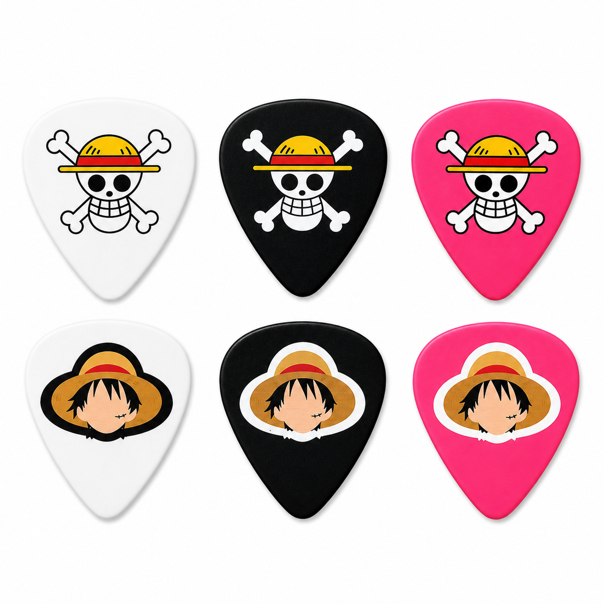 Pinlord.com ON3.P/ECE Monkey guitar pick with a distinctive design, made for versatile strumming and precise picking.