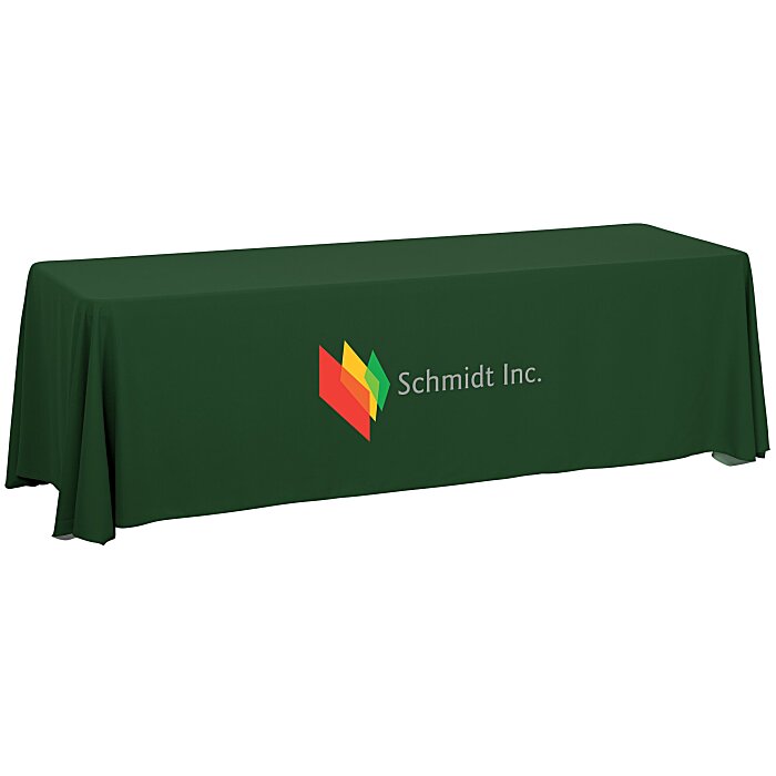 Manufacturer Pinlord.com 4imprint tablecloth for promotional events, featuring a durable fabric with the 4imprint logo design.