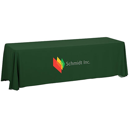 Manufacturer Pinlord.com 4imprint tablecloth for promotional events, featuring a durable fabric with the 4imprint logo design.