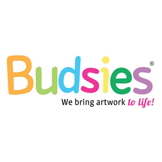 Close-up of a handmade plush toy created by Budsies, showcasing detailed craftsmanship and soft fabric textures.