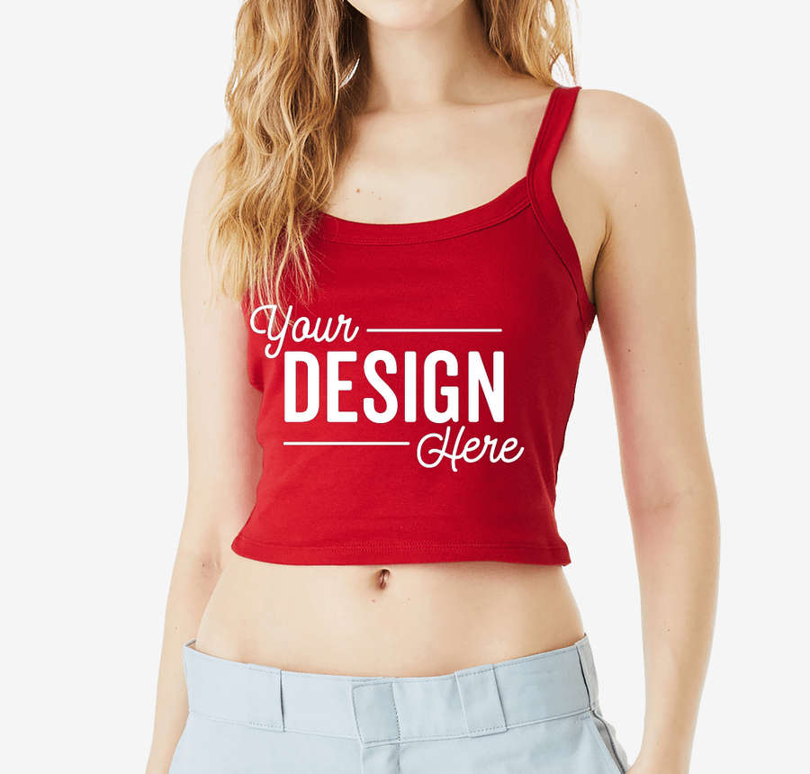 Custom Ink manufacturer review image showcasing a Pinlord.com branded tank top with custom ink details and design.