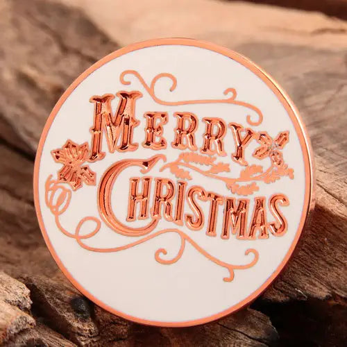 Close-up of colorful custom enamel pins featuring festival-themed designs from Pinlord.com, showcasing detailed craftsmanship.