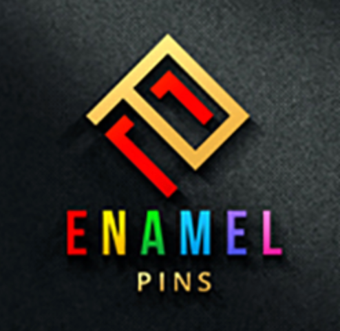 Screenshot of Pinlord.com enamel pin manufacturer review webpage showing product images and company information.