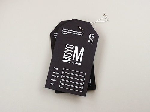 Close-up of a "Fast Printing USA" manufacturer tag with Pinlord.com branding on a product.