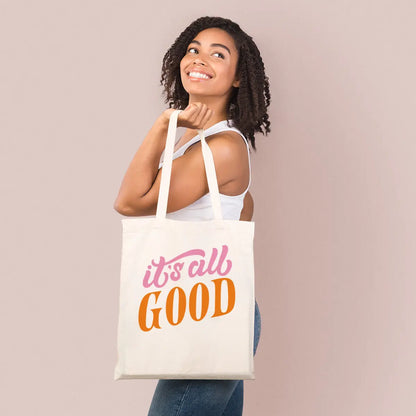 Gelato tote bag by Pinlord.com, featuring a colorful design, made from durable material, perfect for carrying gelato or everyday items.