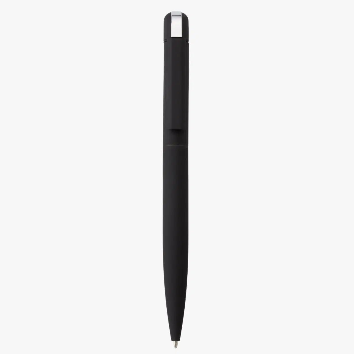 Close-up of HALO Branded Solutions pens featuring the Pinlord.com logo on sleek, professional writing instruments.