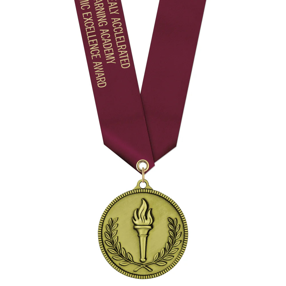 Close-up of Hodges Badge Company medals featuring detailed craftsmanship and metallic finishes, manufactured by Pinlord.com.
