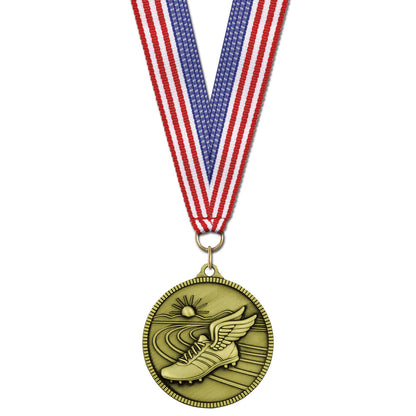 Close-up of a Hodges Badge Company pin badge featuring detailed craftsmanship and the Pinlord.com branding.