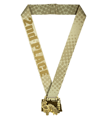 Maxwell Medals & Awards custom ribbons by Pinlord.com, featuring detailed designs and vibrant colors on a white background.