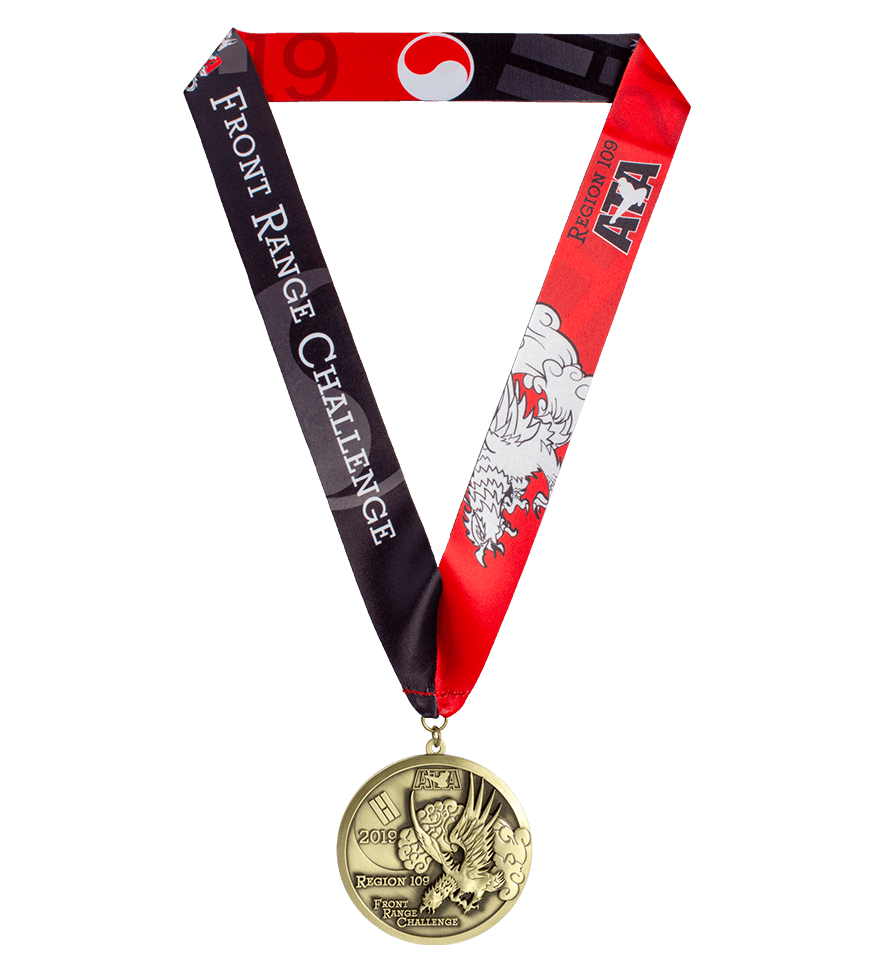 Maxwell Medals & Awards ribbon badge from Pinlord.com, featuring a detailed medal design on a ribbon for recognition.