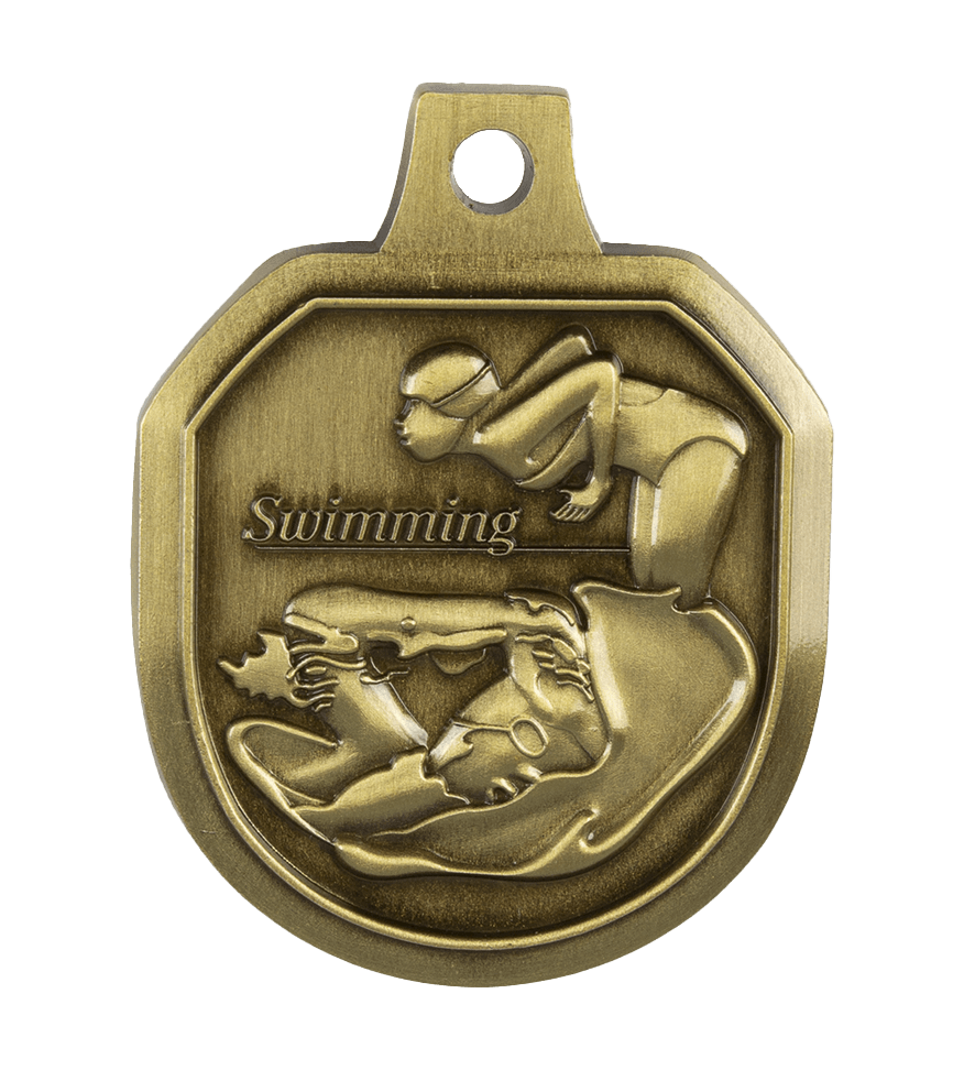 Custom Maxwell Medals and Awards coin by manufacturer Pinlord.com, featuring detailed design and engraved logo.