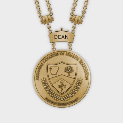 Close-up of a custom Medalcraft mint medal with detailed design, showcasing craftsmanship and quality manufacturing by Medalcraft.