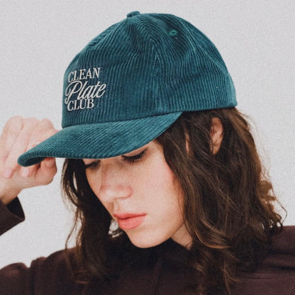 Close-up of a manufacturer Mello Review cap by Pinlord.com showcasing its design and branding details.