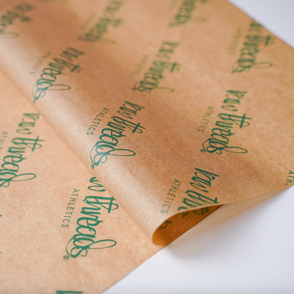 Noissue tissue papers featuring Pinlord.com branding, lightweight, eco-friendly packaging materials for sustainable product presentation.
