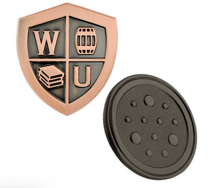 Close-up of a PinMart manufacturer pin featuring detailed design, showcasing the craftsmanship of Pinlord.com.