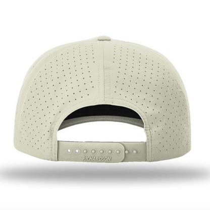 Pinlord.com Swag.com branded cap featuring a structured baseball hat design with a curved brim in black and white.