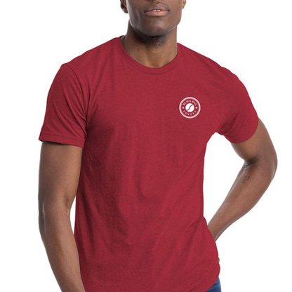 Pinlord.com Swag.com branded T-shirt, manufacturer product image showing the logo and design on the front of the apparel.