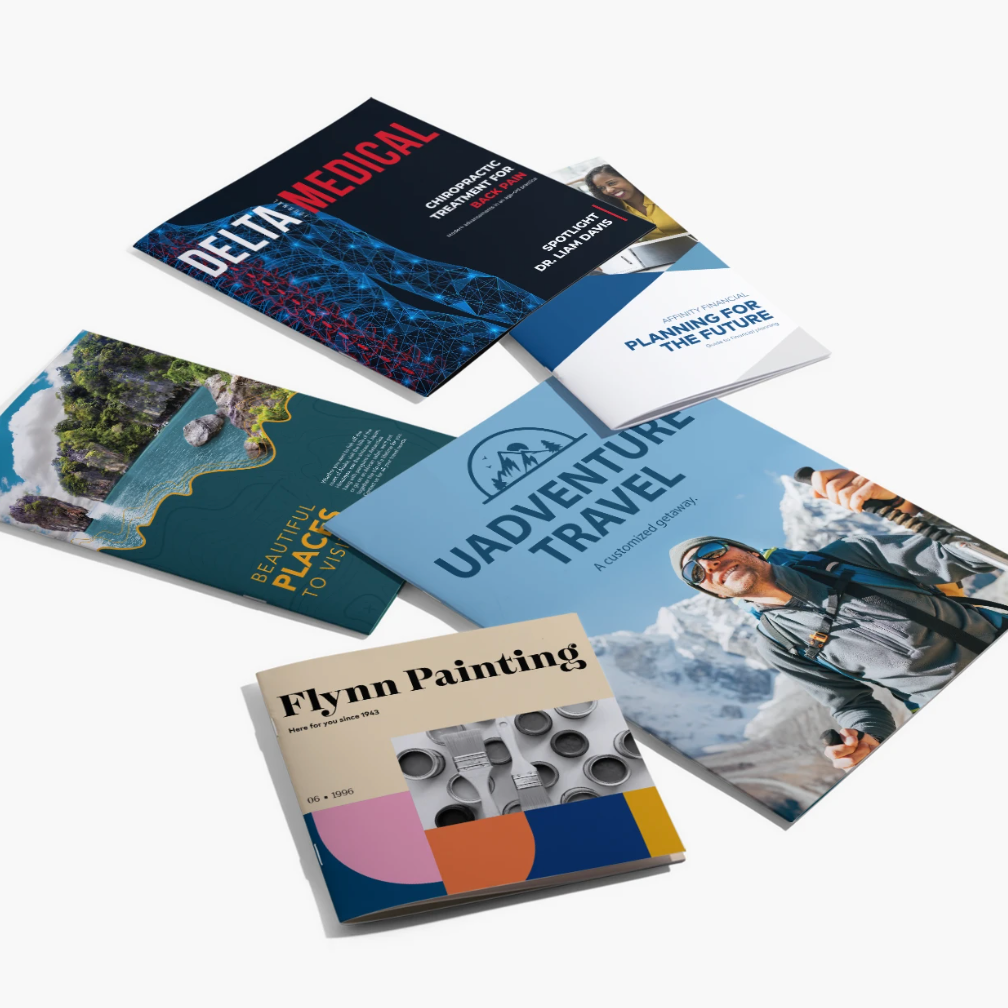 Manufacturer brochure for Vistaprint by Pinlord.com, showcasing product details and branding in a professional layout.