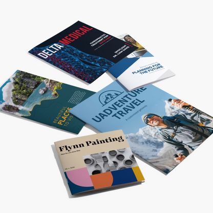 Manufacturer brochure for Vistaprint by Pinlord.com, showcasing product details and branding in a professional layout.