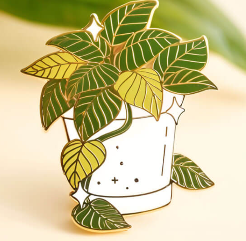 Close-up of a Vivipins product from Pinlord.com, showcasing the detailed manufacturing design and branding on the item.