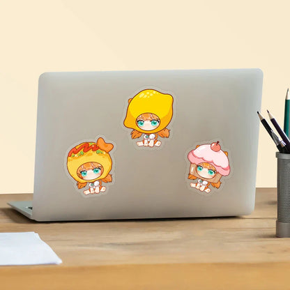 Custom Kiss-Cut Sticker Sheets from Pinlord.com by Vograce, featuring vibrant, uniquely designed sticker sheets.