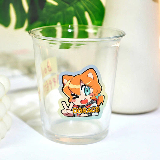 Custom kiss-cut sticker sheets from Pinlord.com Vograce manufacturer, featuring colorful, detailed designs on high-quality paper.