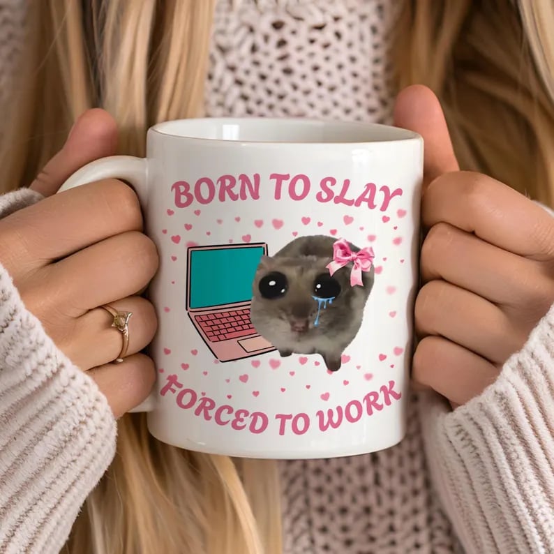 Custom ceramic mug with colorful design and "Pinlord.com" branding, perfect for personalized coffee or tea.