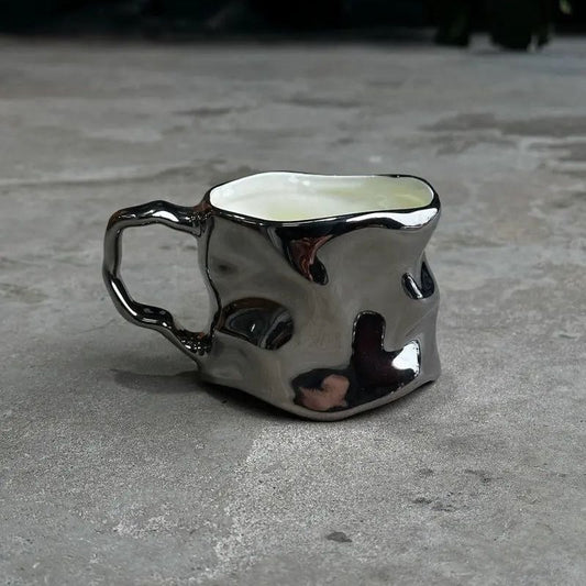 Custom mug featuring a creative design template from Pinlord.com, showcasing a personalized mug with a vibrant, artistic print.