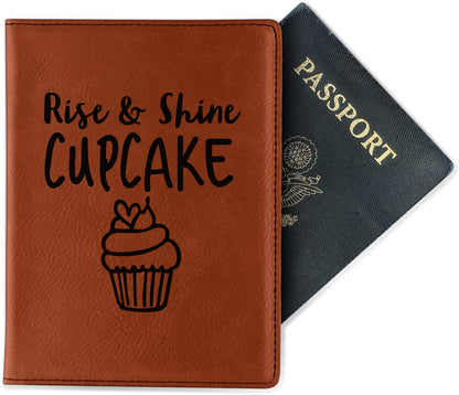 Custom passport holder by Pinlord.com with personalized design, durable material, and secure closure for travel protection.