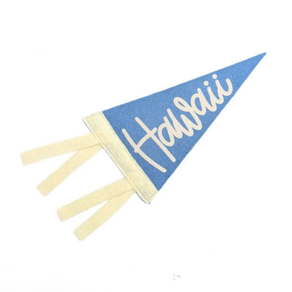 Custom pennants featuring vibrant colors and personalized designs, perfect for sports teams, schools, or celebrations.