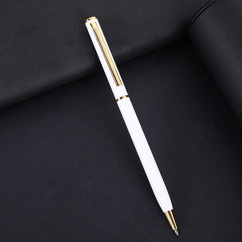 Custom pens from Pinlord.com featuring sleek designs, perfect for promotional use or personal writing needs.