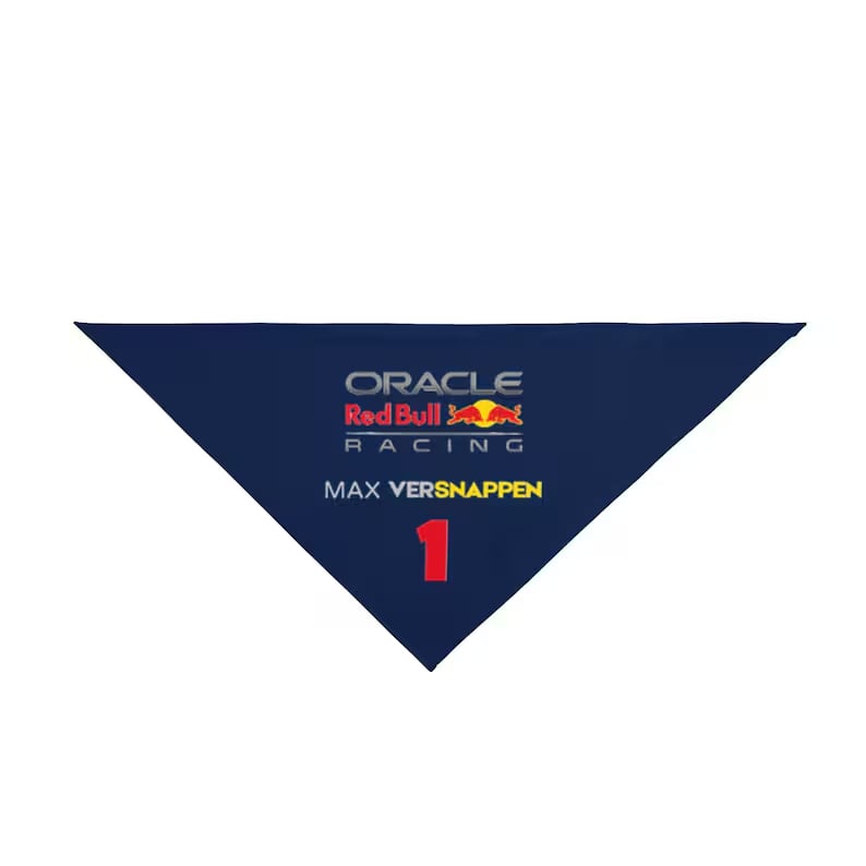 Colorful custom pet bandanas by Pinlord.com featuring playful patterns, perfect for small and medium pets.