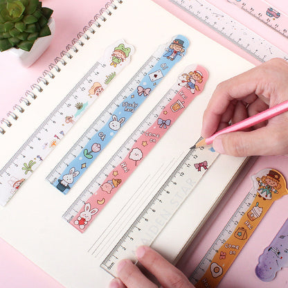 Custom printed ruler from Pinlord.com with clear measurement markings and personalized design on a white background.